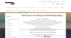 Desktop Screenshot of modellbahnwelt.com