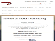 Tablet Screenshot of modellbahnwelt.com